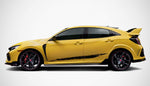 Vinyl Graphics New Unique Graphic Line Stickers Compatible With Honda Civic, All Models Size