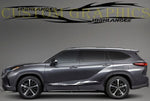 Premium Vinyl Stripes Compatible with Toyota Highlander Tribal Design Sticker Street Auto