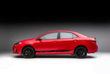 Vinyl Graphics NEW Wolf Graphic Gift Toyota Corolla Racing Stripes for Corolla car stickers decals