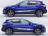 Nissan Qashqai Sports Stickers Vinyl Graphics For Nissan Qashqai