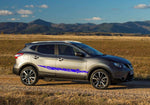 Autocollants de sport en vinyle pour Nissan Qashqai