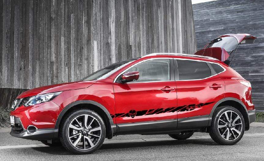 Autocollants de sport en vinyle pour Nissan Qashqai