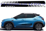Vinyl Graphics Original Logo Design Graphic Racing Stripes Compatible with Renault Kiger
