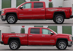 Pair decal Racing stripes for GMC Sierra - Brothers-Graphics