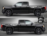 Pair decal Racing stripes for GMC Sierra - Brothers-Graphics