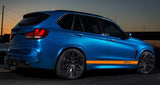 Pair decals Racing Stripes Graphics Decals BMW X5 decals - Brothers-Graphics