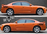 Panel Vinyl Decal Side Stripe Sticker Graphics Kit For Dodge Charger - Brothers-Graphics
