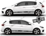 Racing Decal Sticker Side Door Stripe Stickers For Peugeot 308 - Brothers-Graphics