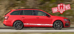 Premium Quality Stickers Compatible with Skoda Octavia Sticker Street Auto