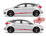 Racing Decals Vinyl Stickers for Ford Focus - Brothers-Graphics