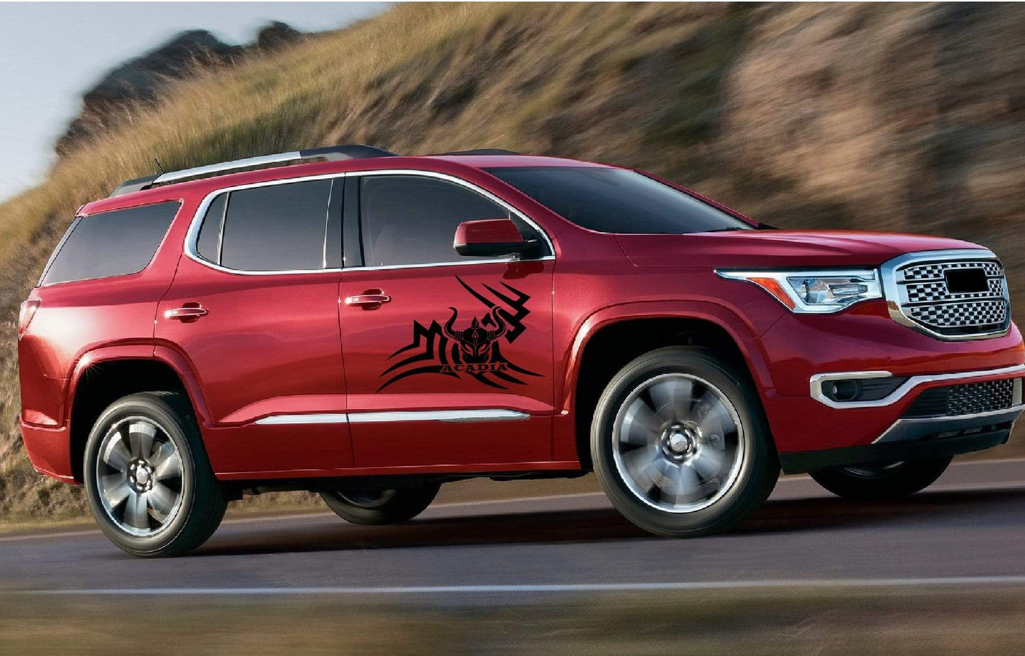 Racing Graphics Line Sticker Vinyl Stripes For GMC Acadia - Brothers-Graphics