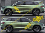 Premium Vinyl Stickers compatible with Skoda Kodiaq Exclusive car decals Sticker Street Auto