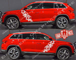 Racing Graphics Sticker Car Vinyl Stripes For Skoda Kodiaq - Brothers-Graphics