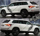 Racing Graphics Sticker Car Vinyl Stripes For Skoda Kodiaq - Brothers-Graphics