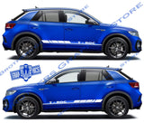Racing Graphics Sticker Car Vinyl Stripes For VW T-ROC - Brothers-Graphics