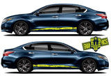 Racing Line Sticker Car Side Stripe Decal For Nissan Altima - Brothers-Graphics