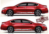 Racing Line Sticker Car Side Stripe Decal For Nissan Altima - Brothers-Graphics