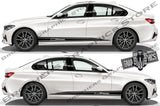 Racing Line Sticker Car Side Vinyl Stripe For BMW M3 - Brothers-Graphics