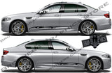 Racing Line Sticker Car Side Vinyl Stripe For BMW M5 - Brothers-Graphics