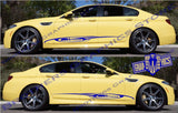 Racing Line Sticker Car Side Vinyl Stripe For BMW M5 - Brothers-Graphics