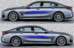 Racing Line Sticker Car Side Vinyl Stripe For BMW M8 - Brothers-Graphics