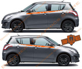 Racing Line Sticker Car Side Vinyl Stripe For Suzuki SWIFT - Brothers-Graphics