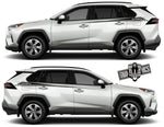 Racing Line Sticker Car Side Vinyl Stripe For Toyota Rav4 - Brothers-Graphics