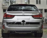 Racing Stripes decals BMW X5 tailgate decals - Brothers-Graphics