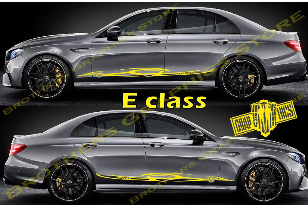 Racing Stripes for Mercedes-Benz E-CLASS – Brothers Graphics