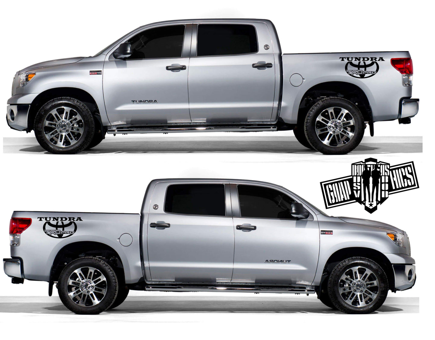 Premium Stickers Compatible with Toyota Tundra Decorative car decals Car window stickers Exclusive car decals