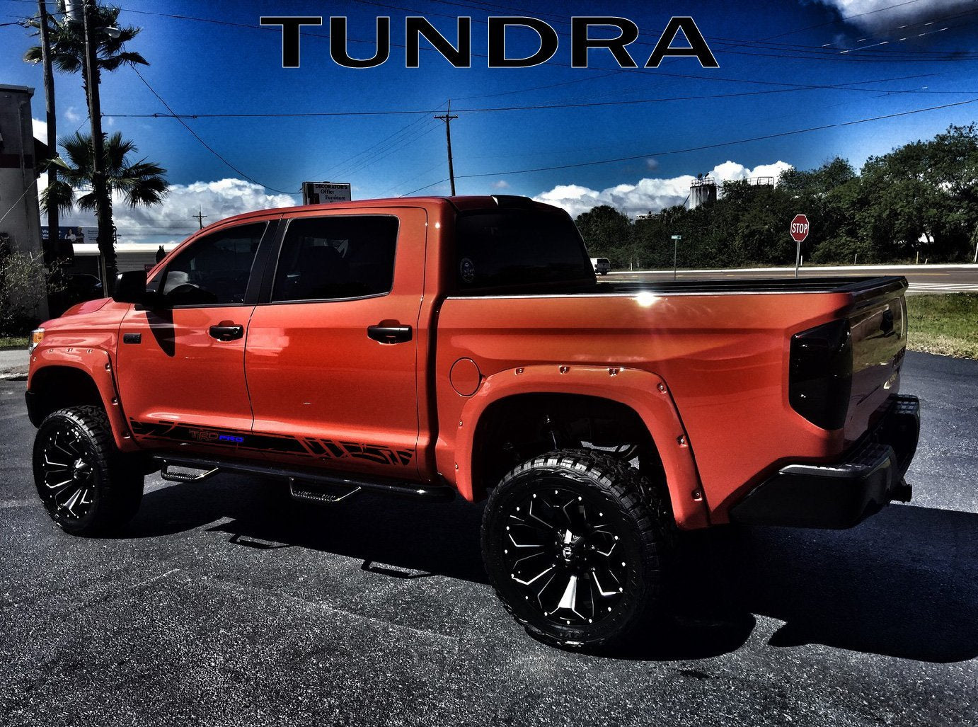 Racing Stripes For TOYOTA TUNDRA TRD