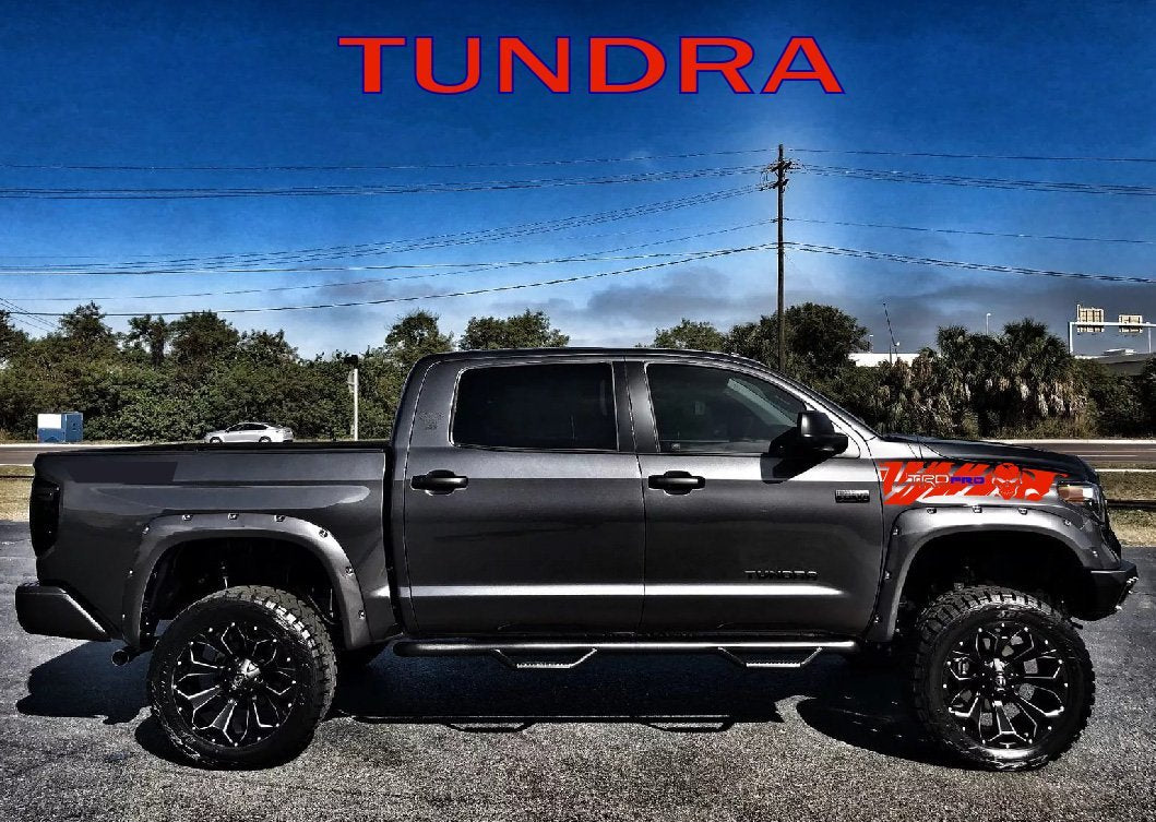 Racing Stripes For Toyota Tundra TRD Stickers