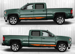 Racing Stripes Graphic Decal Car Vinyl Stripes For GMC Sierra - Brothers-Graphics