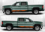 Racing Stripes Graphic Decal Car Vinyl Stripes For GMC Sierra - Brothers-Graphics