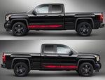 Racing Stripes Graphic Decal Car Vinyl Stripes For GMC Sierra - Brothers-Graphics