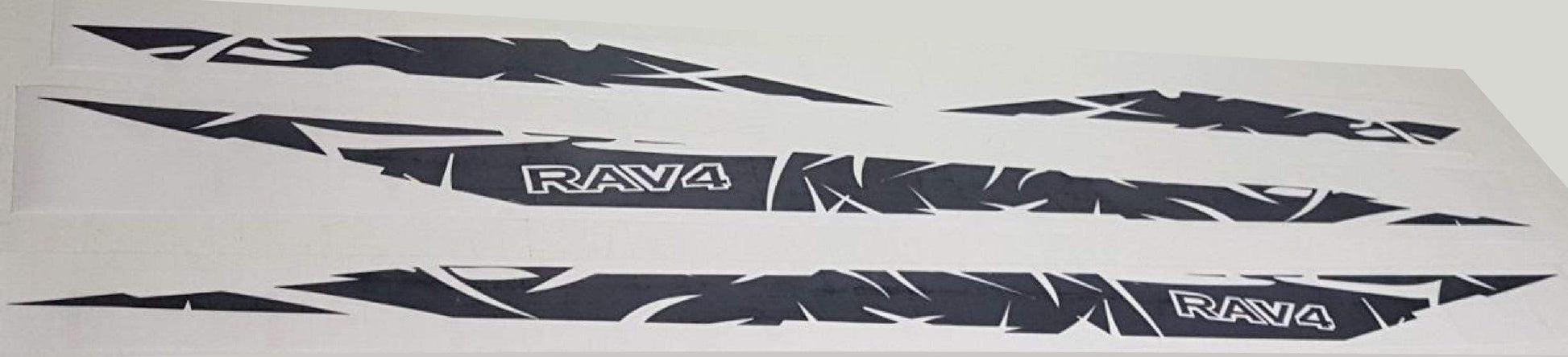 Racing Stripes Vinyl Decal For Toyota Rav4 decals - Brothers-Graphics