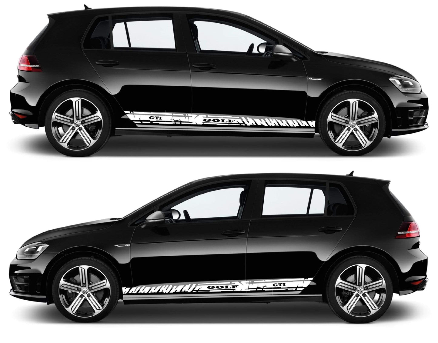 Rally Decals Racing Stickers For VW Golf