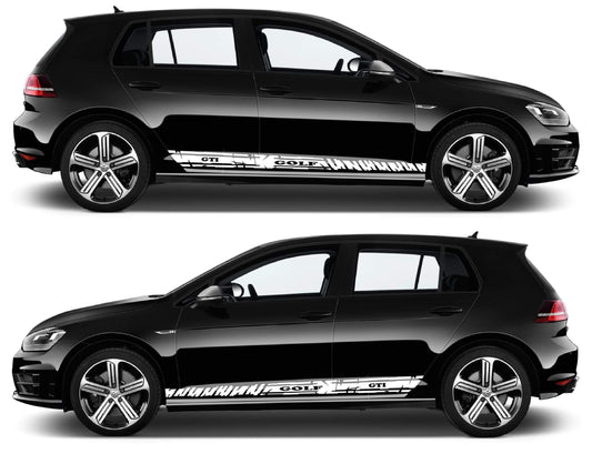 Rally Decals Racing Stickers For VW Golf