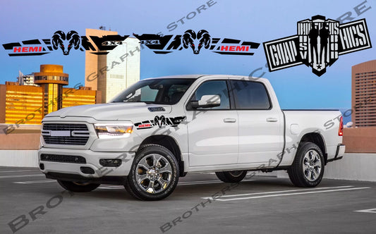 Autocollants Dodge Hemi | Autocollants Dodge Ram 2500 | Autocollants Dodge pour Dodge Ram