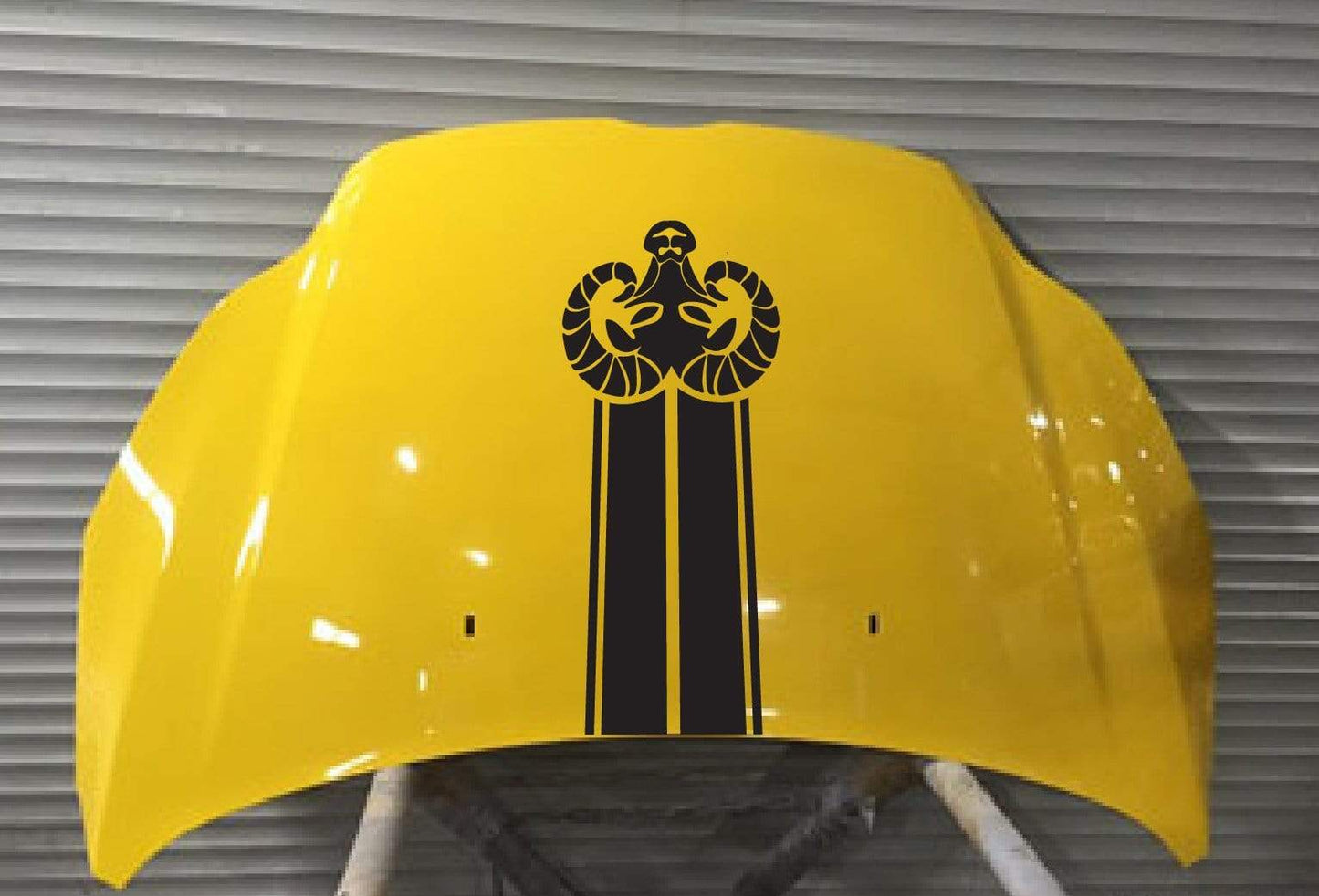 Vinyle RAM Design | Autocollants universels pour capot | Autocollants graphiques pour capot