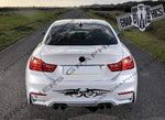 Rear Bumper Decal Sticker Vinyl Racing Stripes for BMW M4 - Brothers-Graphics