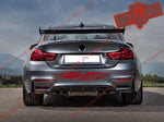 Rear Bumper Decal Sticker Vinyl Racing Stripes for BMW M4 - Brothers-Graphics