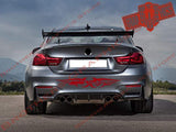 Rear Bumper Decal Sticker Vinyl Racing Stripes for BMW M4 - Brothers-Graphics