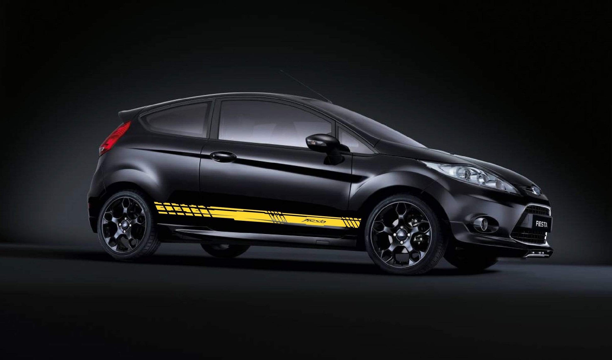 Premium Vinyl Stickers Compatible with Ford Fiesta Decorative car decals