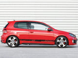 Set of Racing Side Stripes Decal Sticker Graphic Compatible with VW Golf