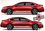 Side car Decal Vinyl Racing Stripe Stickers For Nissan Altima - Brothers-Graphics