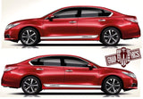 Side car Decal Vinyl Racing Stripe Stickers For Nissan Altima - Brothers-Graphics