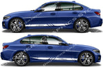Side Decal Vinyl Racing Stickers For BMW M3 - Brothers-Graphics