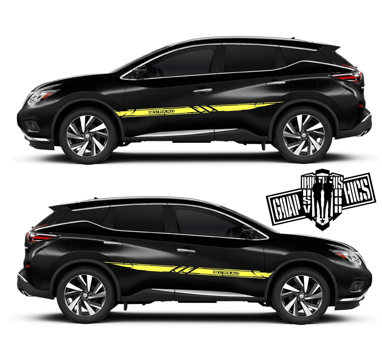 Premium Quality Stickers Compatible with Nissan Murano Unique Design Personalized Design BFF Vinyl car stickers Automotive decals Custom car stickers Car styling decals
Graphic car stickers