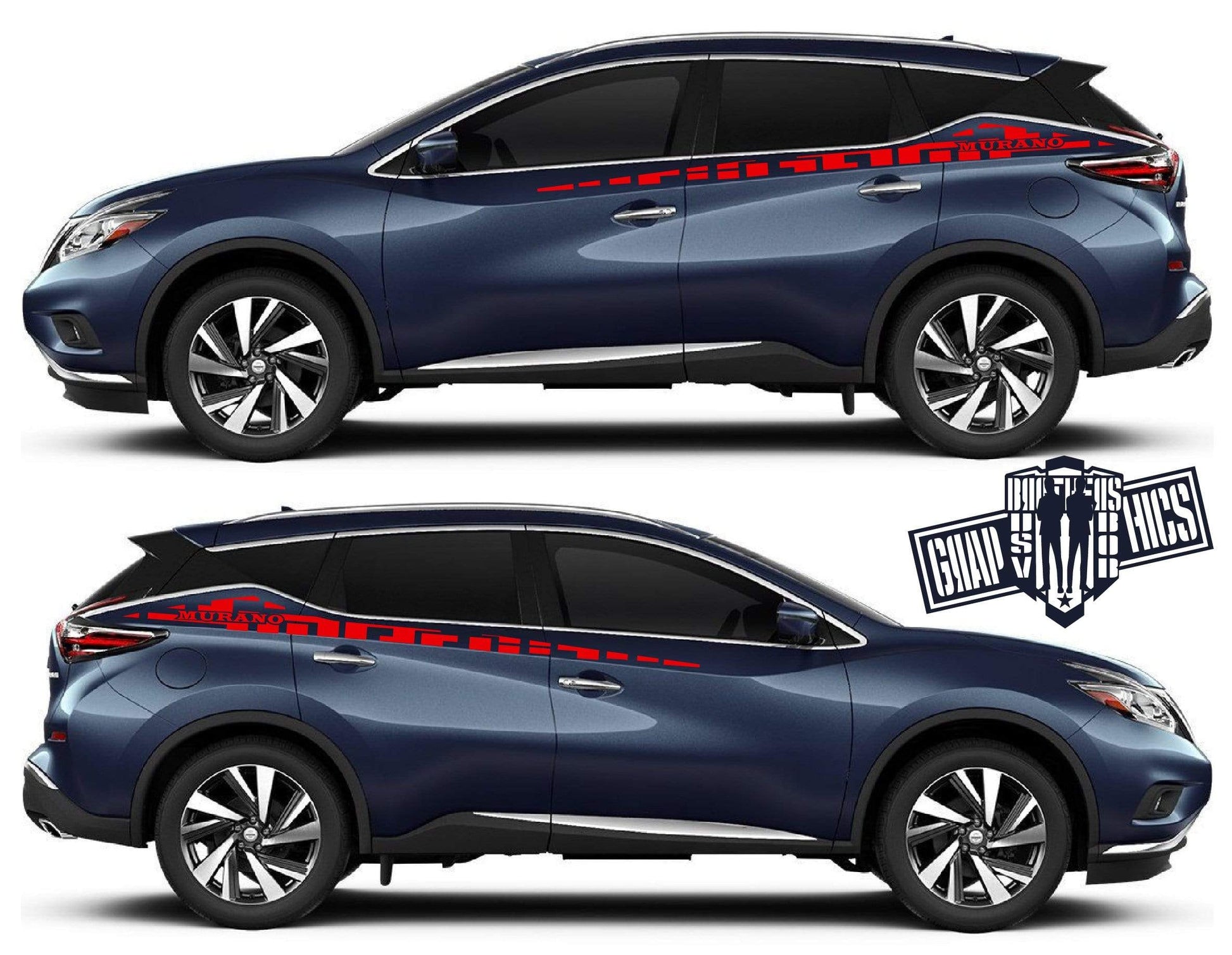 Premium Quality Stickers Compatible with Nissan Murano Car Styling BFF Premium Quality Personalized Design Vehicle Enhancement Sticker Street Auto Stylish Exclusive Easy Application Worldwide Deliver